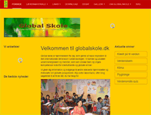 Tablet Screenshot of globalskole.dk